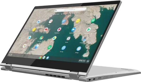 Lenovo C340-15 81T9 15.6″ Convertible Chromebook - Pentium Gold 4417U 2.3 GHz - 4 GB - 4 GB RAM - 64 GB SSD - Mineral Gray