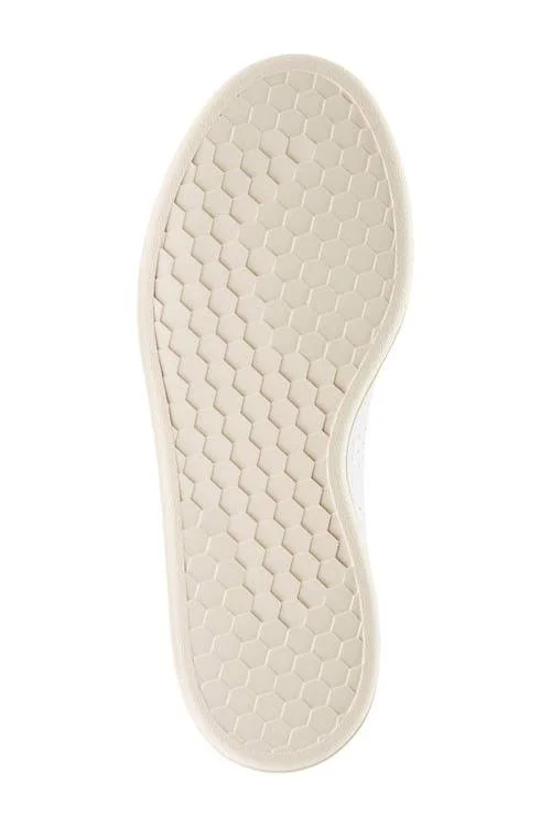 Adidas Women's Advantage Shoe 11, White/White/Mint Tone