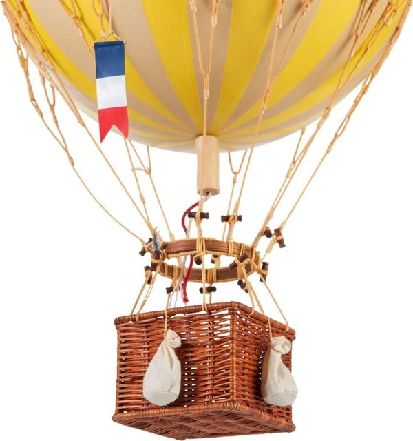 Ap163y Authentic Models Royal Aero Balloon, True Yellow