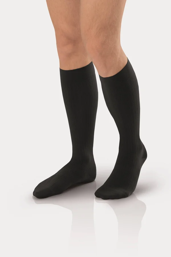 Jobst forMen Ambition SoftFit 30-40 mmHg Knee High Size 1, Regular, Black