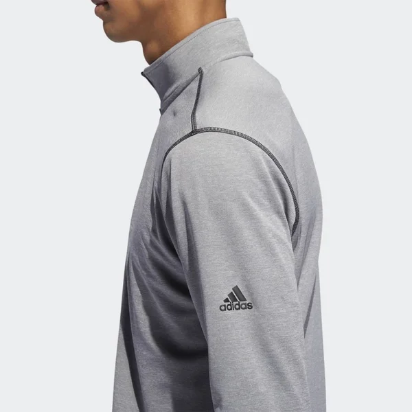 Adidas UV Protection 1/4 Zip Sweatshirt Men's, Size: Large, Grey