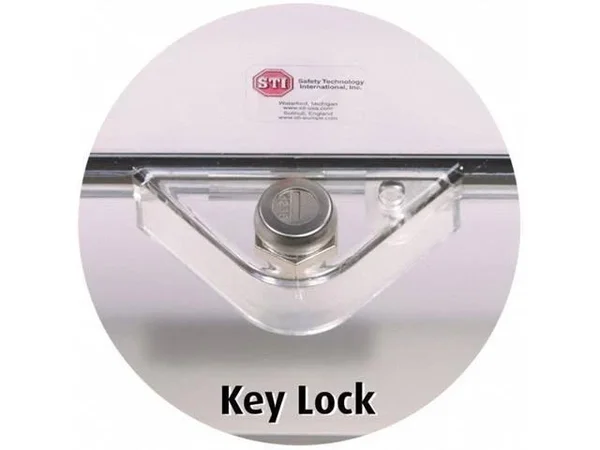 Safety Technology International Enclosure w/lock Clear Polycarbonate STI-7530