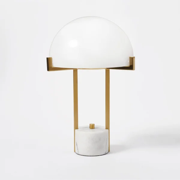 Milk Glass Dome Task Table Lamp White - Threshold Designed with Studio McGee