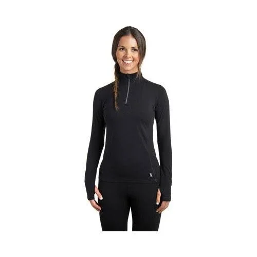 Tasc Performance Women's Sideline 1/4-Zip, Black