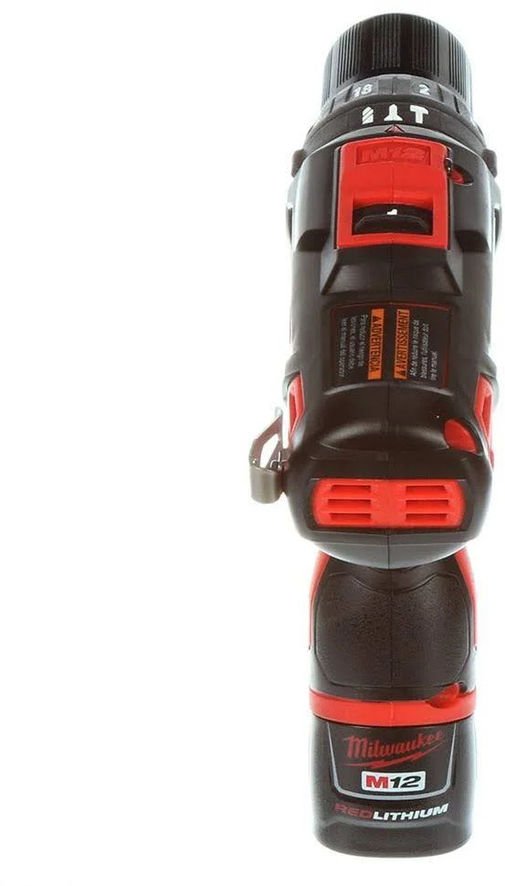 Milwaukee 2408-22 M12 3/8x22 Hammer Drill Driver Kit