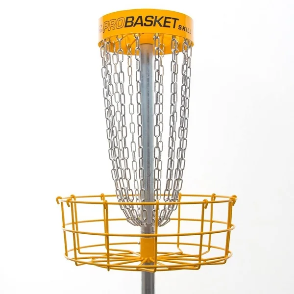 Latitude 64 ProBasket Skill Disc Golf Target - Yellow