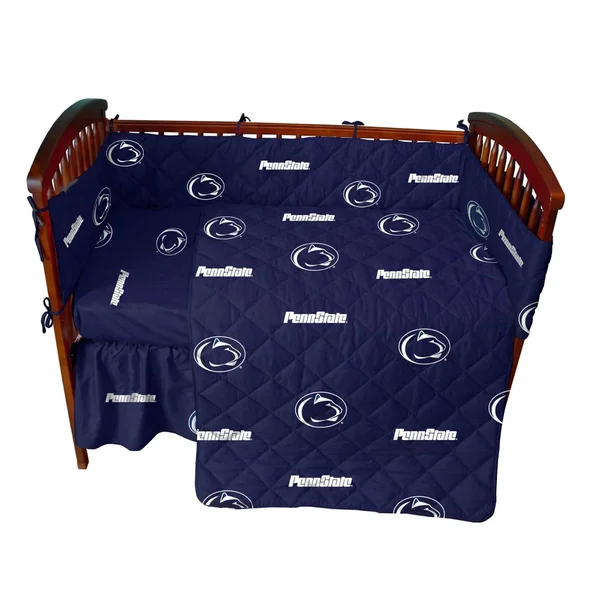 College Covers Psucs Penn State 5 Piece Baby Crib Set
