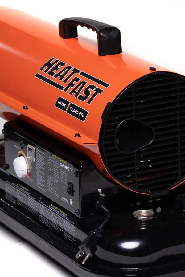 HeatFast HF175K BTU 175, 000 Forced Air Kerosene Heater with Thermostat