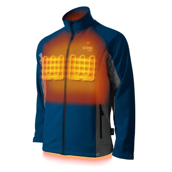 Gobi Heat Sahara Men's 3 Zone Heated Jacket Endeavor-Steel (S)