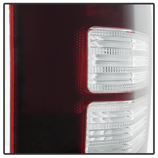 Xtune Jeep Patriot 08-13 OEM Tail Lights -Red Smoked Alt-jh-jpa08-oe-rsm