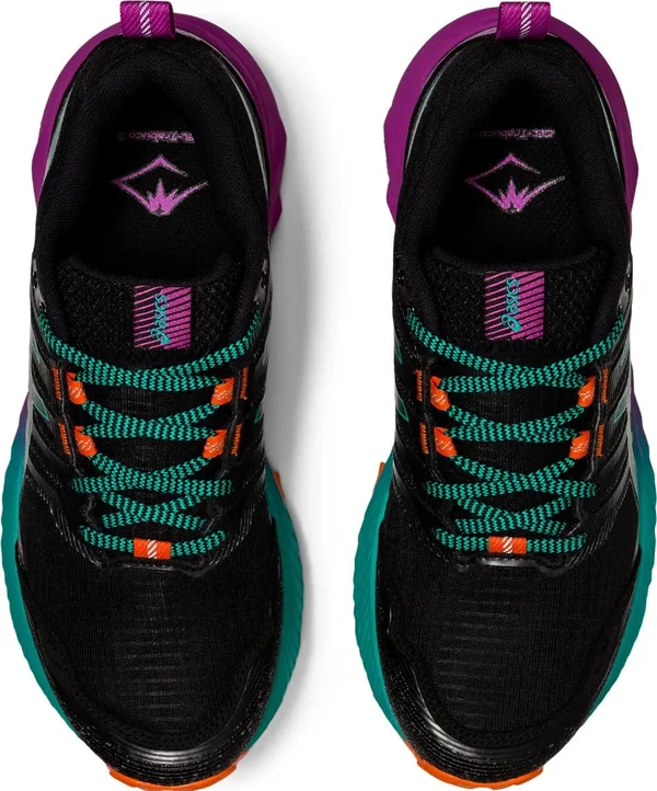 Asics Gel Trabuco 9 Womens Trail Running Shoes - Black-4.5