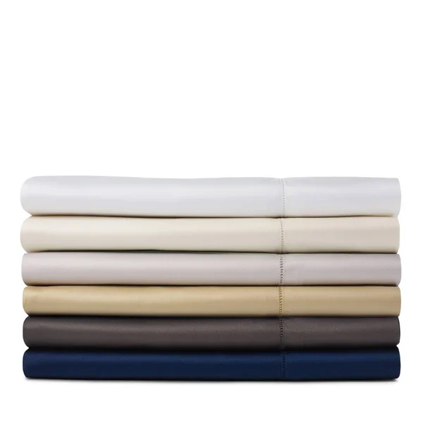Ralph Lauren RL 624 Sateen Fitted Sheet, Queen - Vintage Silver