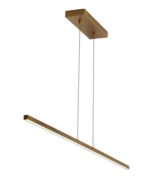 LBL Lighting 1 Light LED Essence Linear - Aged Brass - SU992ABLED930