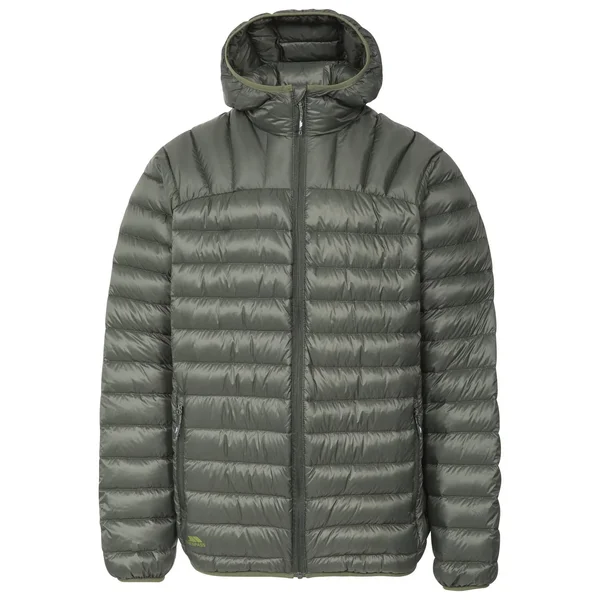 Trespass Mens Romano Down Jacket, L, Olive