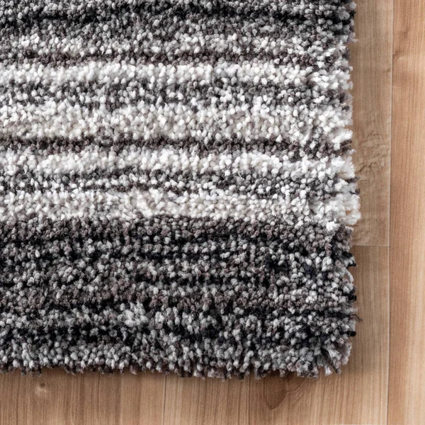 nuLOOM Drey Ombre Shag Area Rug - Size: 4& Square, Gray