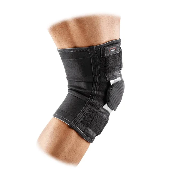 McDavid Level 3 Knee Brace with Dual Disk Hinges, Black, L