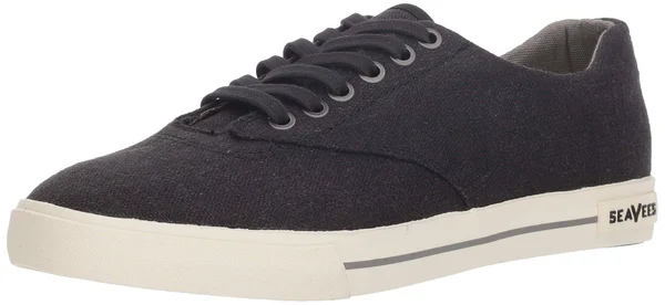 SeaVees 08/63 Hermosa Plimsoll Standard (Black) Men's Shoes