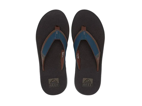 Reef Fanning Low Navy/Brown, 7