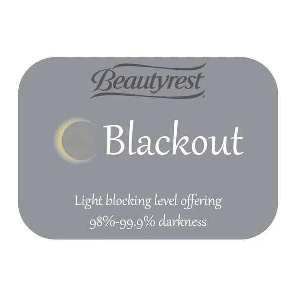 Beautyrest Yvon Blackout Window Curtain Panel Dark Mushroom