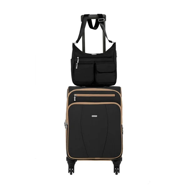 Baggallini Everywhere Travel Crossbody Bag, Black, One Size