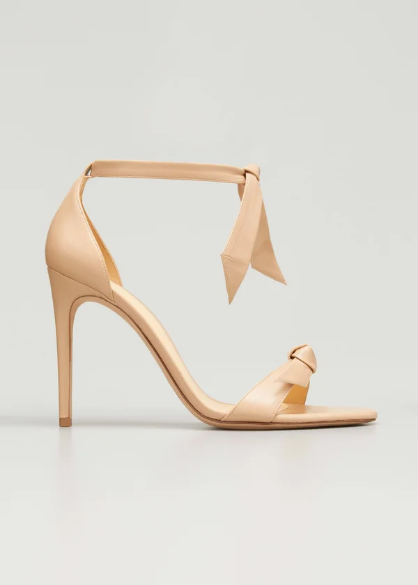 Alexandre Birman - Clarita 100 Leather Sandal, 11 US, Nude