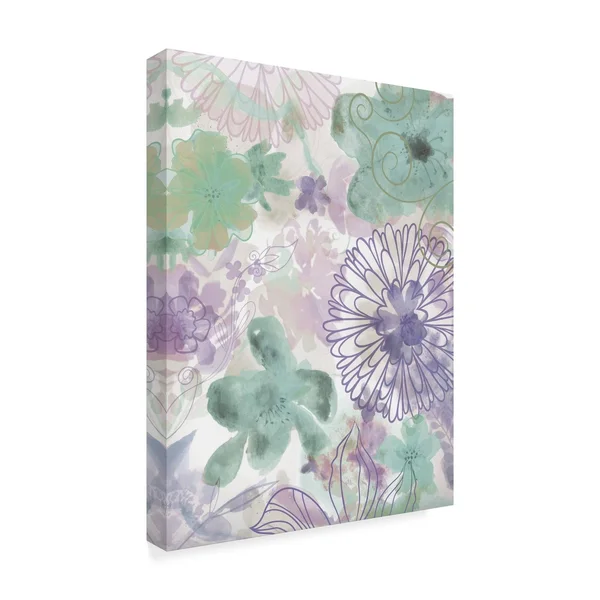 Trademark Fine Art 'Bouquet of Dreams VIII' Canvas Art by Delores Naskrent - Size: 24 x 32