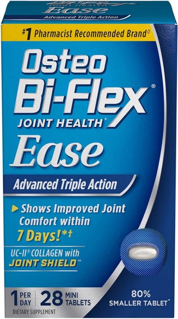 Osteo Bi-Flex Joint Health Ease Advanced Triple Action Mini Tabs - 28 Ct, 4 Pack