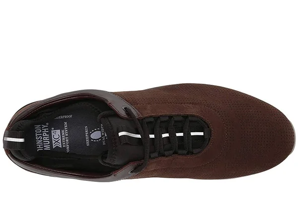 Johnston & Murphy Men's XC4 Prentiss U-Throat, Chocolate Oiled Nubuck Size: 9.5 M