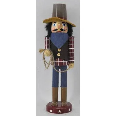 14x22 Cowboy Nutcracker The Holiday Aisle