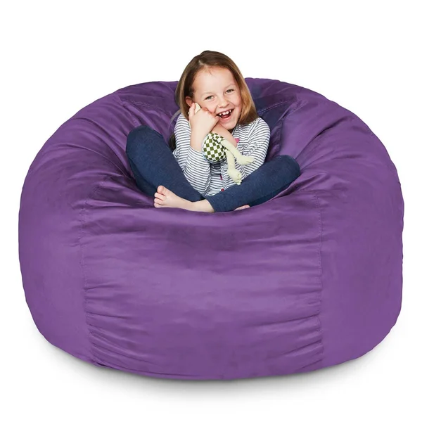Lumaland Bean Bag Chair Purple - 4ft