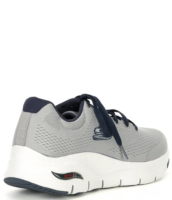 Skechers Men's Arch Fit Sneaker - Black/Red