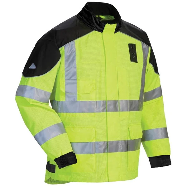 Tourmaster Sentinel Le Motor Officer Rain Jacket Hi-Viz Yellow LG