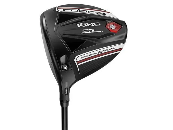 Cobra King Speedzone Xtreme Driver – Black/White, Left Hand, Men's