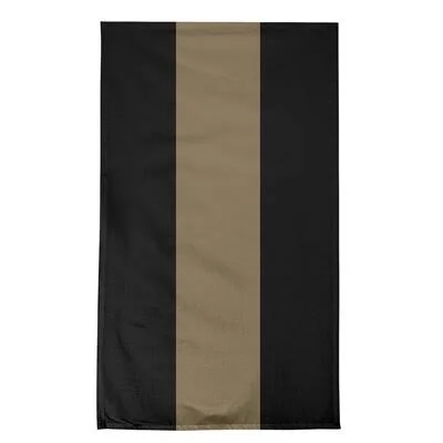 Anaheim Hockey Tea Towel East Urban Home Color: Black/Metallic Gold/Black - Material: Cotton Twill