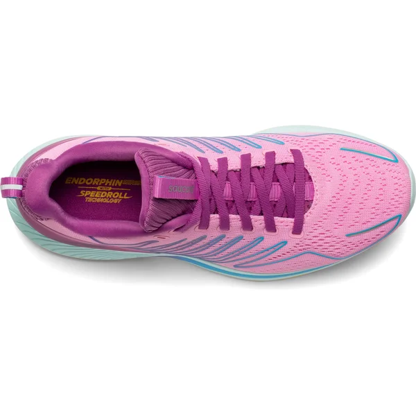 Saucony Women's Endorphin Shift Future, Pink, 9, B