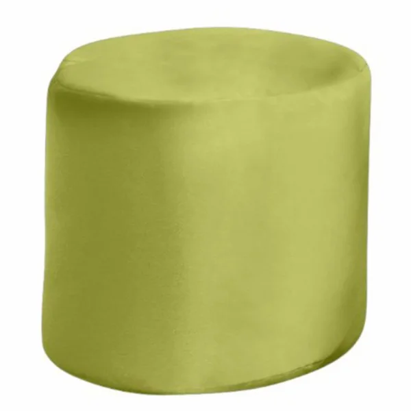 Paradise Cushions Sunbrella Round Outdoor Pouf Sand
