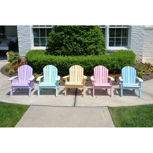 Outdoor Toddler Adirondack Chair - Strawberry Sundae