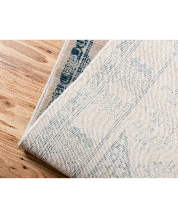 Unique Loom Paris Birch Blue 7& 0 x 10& 0 Area Rug
