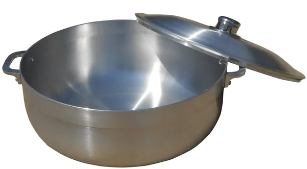 King Kooker KKC15 Aluminum Caldera Pot with Lid - 15-Quart