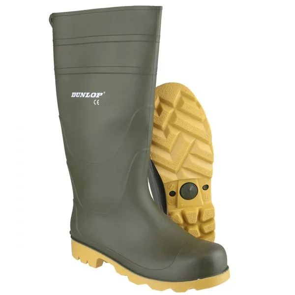 Dunlop Universal PVC Welly - Mens Wellington Boots, Rain Boots