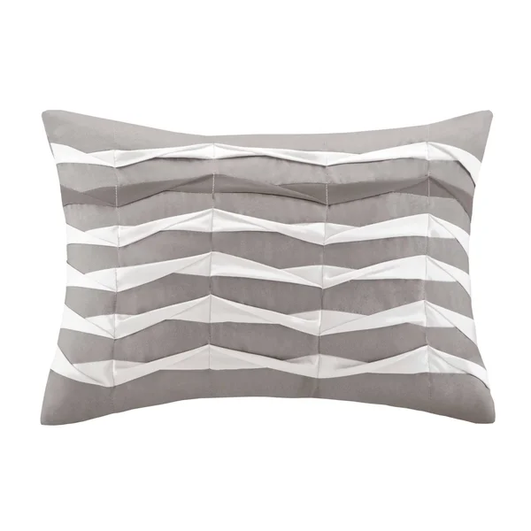 Mi Zone - Libra Comforter Set - Grey - Full/Queen