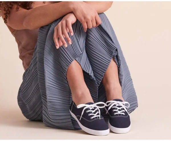 Keds Champion Feat. Organic Cotton Deep Navy - Size 11M Women's Shoes