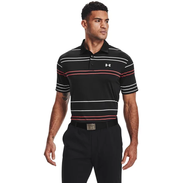 Under Armour Men's Playoff 2.0 Golf Polo - Small, Black
