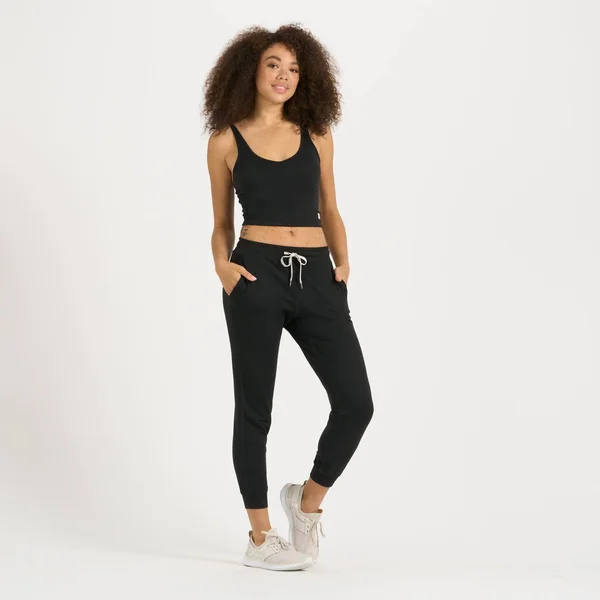 Vuori Performance Jogger Women's, Black Heather, L