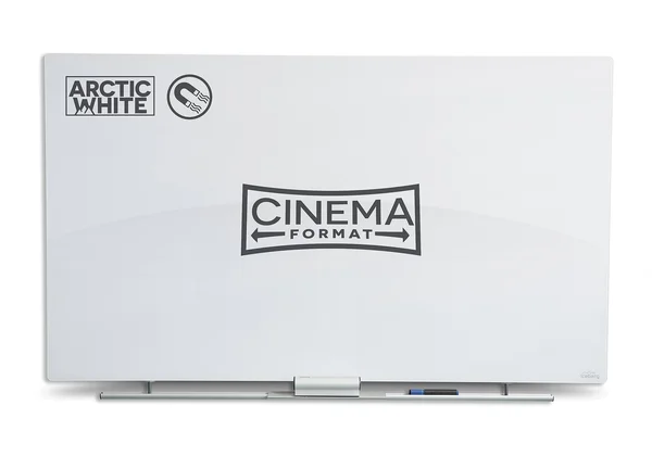 Iceberg 31194 42 x 74 in. Clarity Magnetic Glass Dry Erase Board