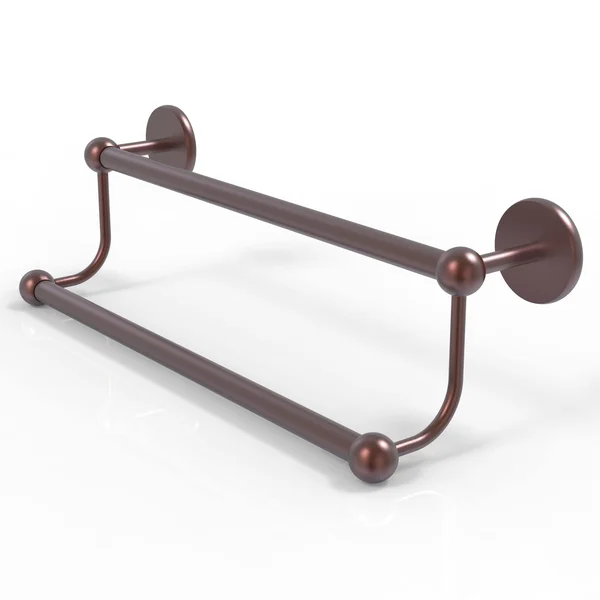 Allied Brass Prestige Skyline Collection 30 inch Double Towel Bar Antique Copper P1072/30