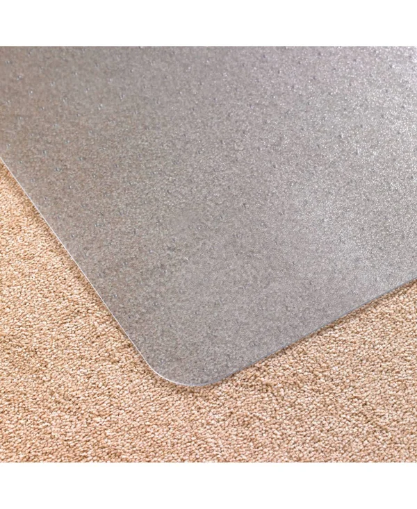 Cleartex Advantagemat PVC Chair Mat for Low Pile Carpets (1/4x22 or Less) Rectangular Size 48x22 x 79x22