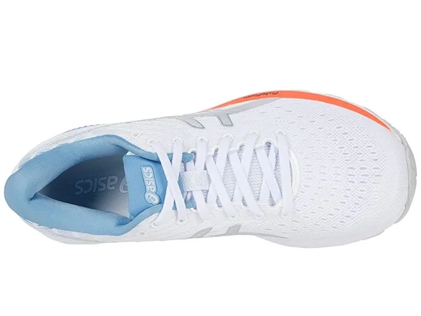 Asics GEL-Cumulus 22 White/Silver Women's Running Shoes, Size: 6.5