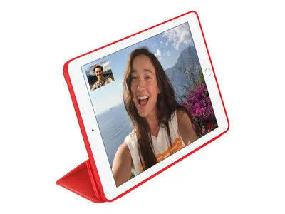 Apple Smart PRODUCT RED Leather Flip Cover for iPad Air 2 - Red