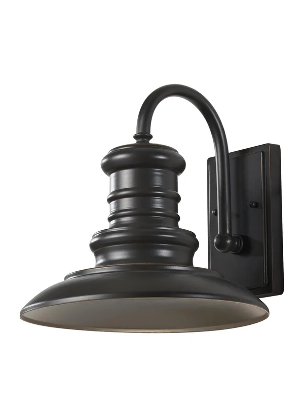 Feiss OL8601RSZ-L1 Redding Station Outdoor Wall Sconce, Restoration Bronze